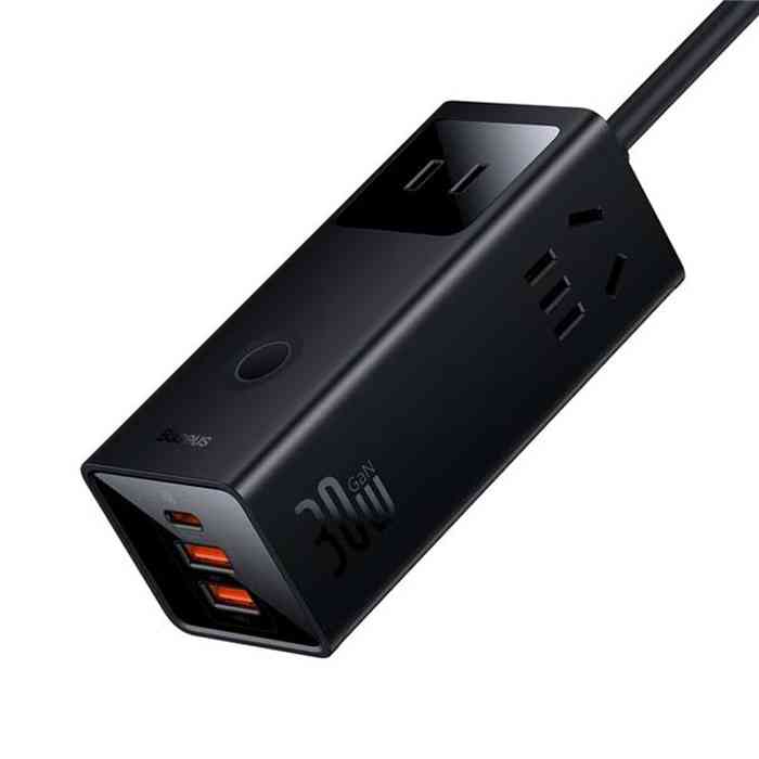 Baseus PowerCombo Digital PowerStrip 3AC+2U+1C 30W